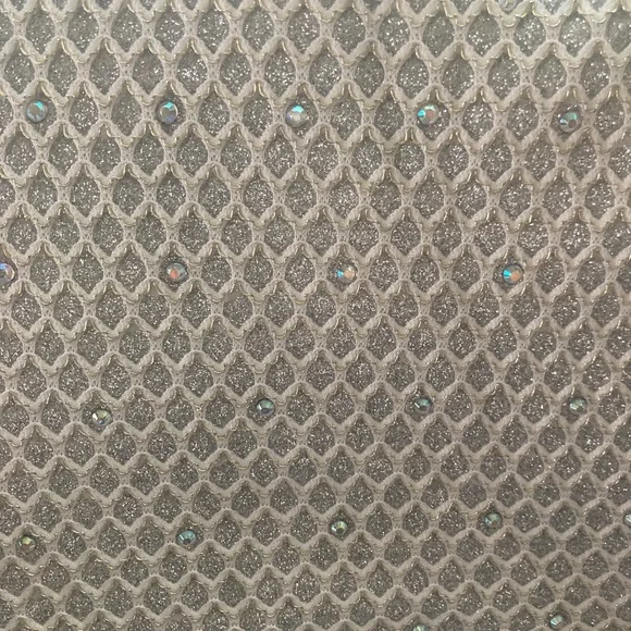 Betsy & Adam Open-back Metallic Mermaid Gown Silver Formal Dress - Picture 5 of 8